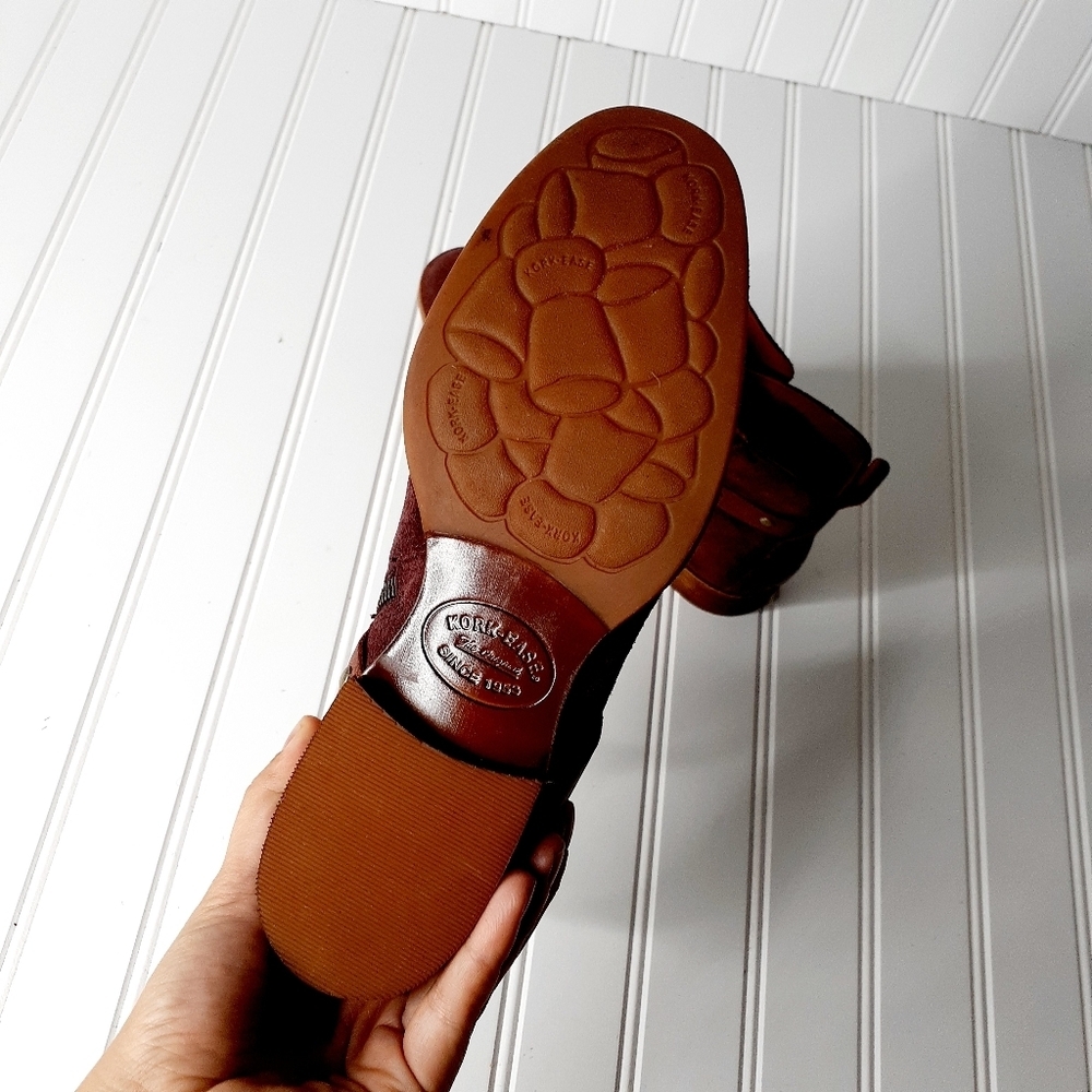 NEW Kork-Ease® Kenai  Burgundy Leather Bootie C296 - Picture 10 of 11